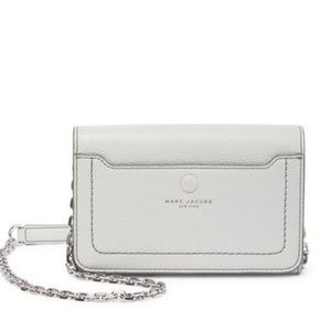 Marc Jacob- Leather Wallet Crossbody Bag.